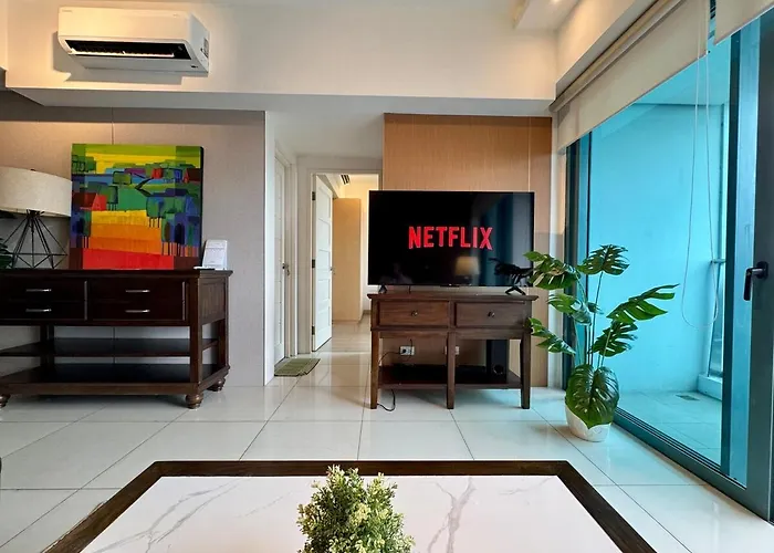 Bgc One Uptown Premium 2br With Balcony Near Supermarket, Malls And Restaurants 마닐라